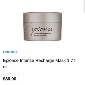 Intense recharge mask- all skin types 
Paraben free